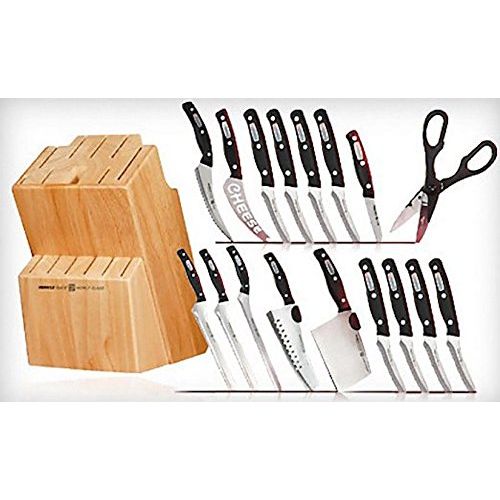  Miracle Blade World Class Series 18 Piece Set Including Knife Block