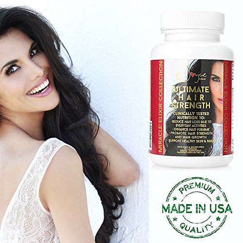  Miracle Elixir Collection Clinically Proven Ultimate Hair Growth and Strength Supplement (100% drug free) Reduces Hair Loss and Thinning. Support Stronger, Longer, and Healthier Hair
