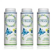 Miracle in the Green All Natural Mummys Miracle Moringa Baby Powder Cornstarch 3.5 oz - Pack of 3