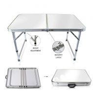 Miracle9 Portable Aluminium Folding Foldable 3FT Table Camping Outdoor Picnic BBQ Wedding