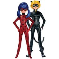 Miraculous 10.5-Inch Fashion Doll 2-Pack, Ladybug and Cat Noir