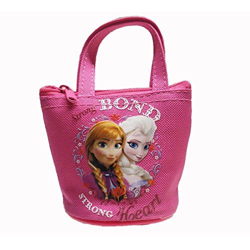  Mirage Officially Licensed Disney Frozen Mini Handbag Style Coin Purse Anna and Elsa