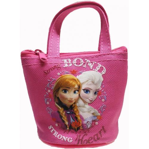  Mirage Officially Licensed Disney Frozen Mini Handbag Style Coin Purse Anna and Elsa