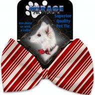 Mirage Pet Products Classic Candy Cane Stripes Pet Bow Tie
