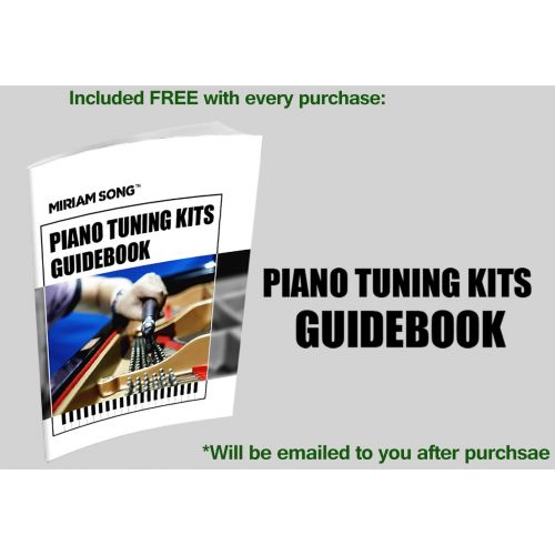  Miriam Song Piano Tuning Tuner Kit-The Best Tuner Set Including Universal Star Head Hammer, Mute tools, Felt Temperament Strip and Case