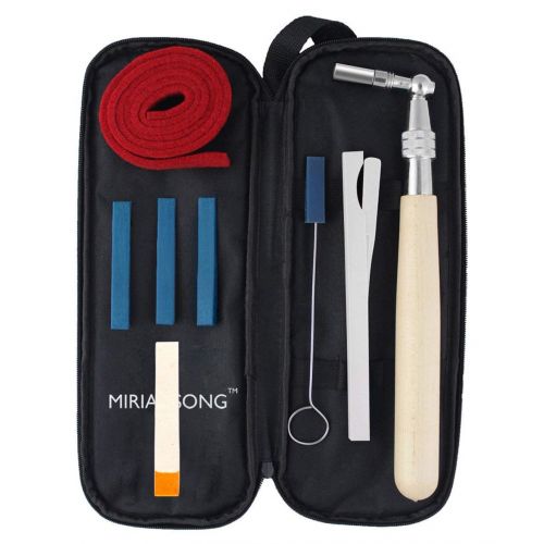  Miriam Song MiriamSong Professional Piano Tuning Kit - The Best Tuner Set Including Universal Star Head Hammer, Mute tools, Felt Temperament Strip and Case