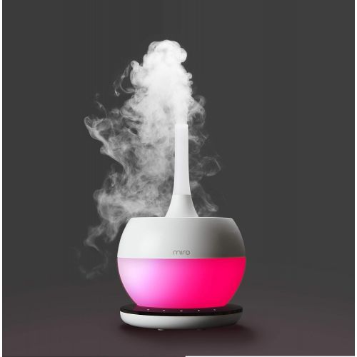  MIRO-NR08M Completely Washable Modular Sanitary Humidifier, Large room, Easy to Clean, Easy to Use, Luma Touch - Premium Cool-Mist Humidifier. Touch Control Colorful LEDs, Powerful