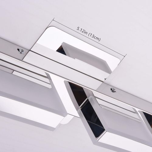  Mirrea mirrea 16W Modern LED Vanity Light in 4 Lights, Cold White