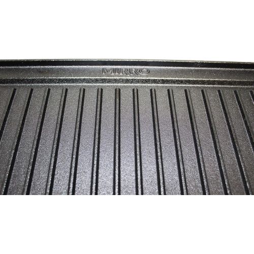  [아마존베스트]Mirro Pre-Seasoned Cast Iron Reversible Grill/Griddle, 20 x 10.5, Black