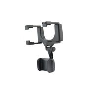 Mirror Mount Holder Stand Cradle Mechanical Clamp For Smartphone