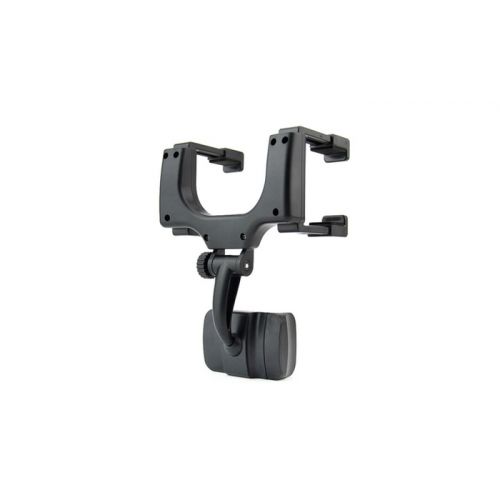 Mirror Mount Holder Stand Cradle Mechanical Clamp For Smartphone