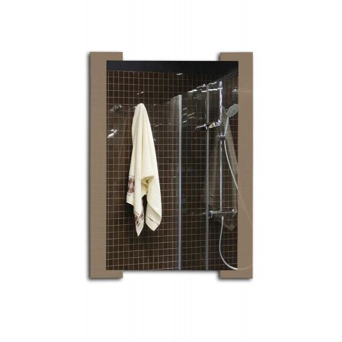  MirrorsHome Glass Frame Bathroom Modern Rectangle Wall Accent Mirror