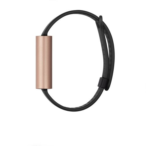 미스핏 Misfit Wearables S500BM0RZ Misfit Ray - Fitness + Sleep Tracker with Black Sport Band (Rose Gold)