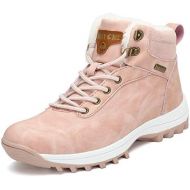 [아마존 핫딜] Mishansha Womens Mens Outdoor Anti-Slip Winter Snow Hiking Ankle Boots