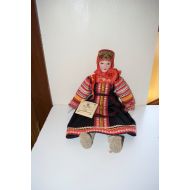/MissBargainHuntress Galina Maslennikova Russian Cloth Doll Handmade 20 Womens Festive Clothing Smolenskaya Gubernia