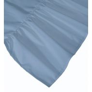 Mission: Allergy Dust Mite- and Allergen-Proof Bedskirt; “Premium Microfiber” (Queen; Blue/Gray)