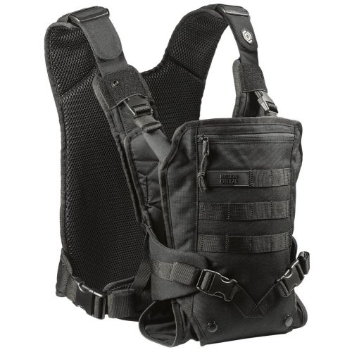  Mens Baby Carrier - Front -for Dads - by Mission Critical - Black