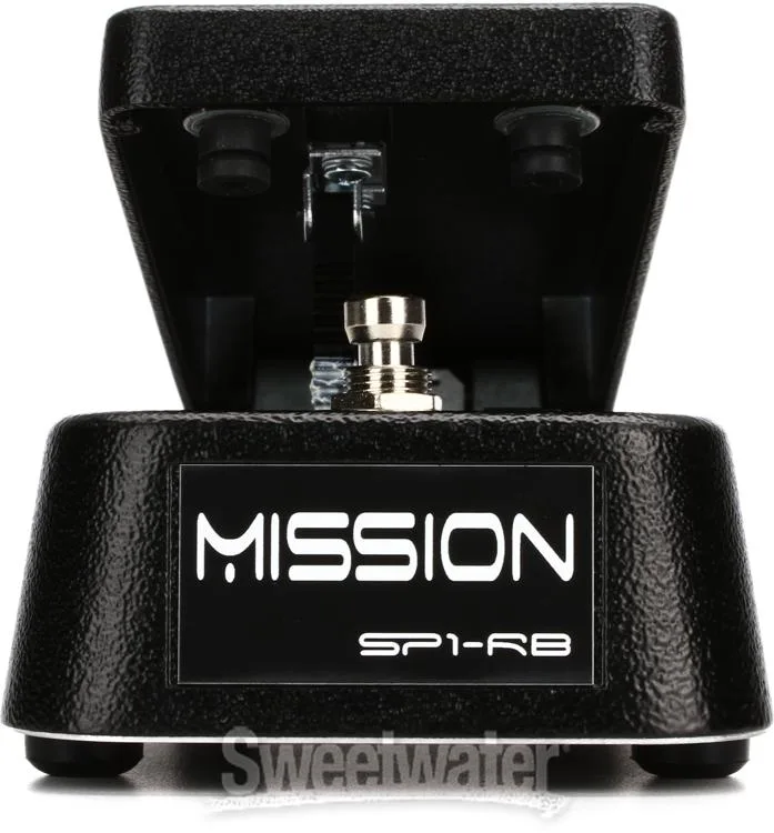  Mission Engineering SP1-RB Expression Pedal with Momentary Footswitch for Roland/BOSS Products - Black