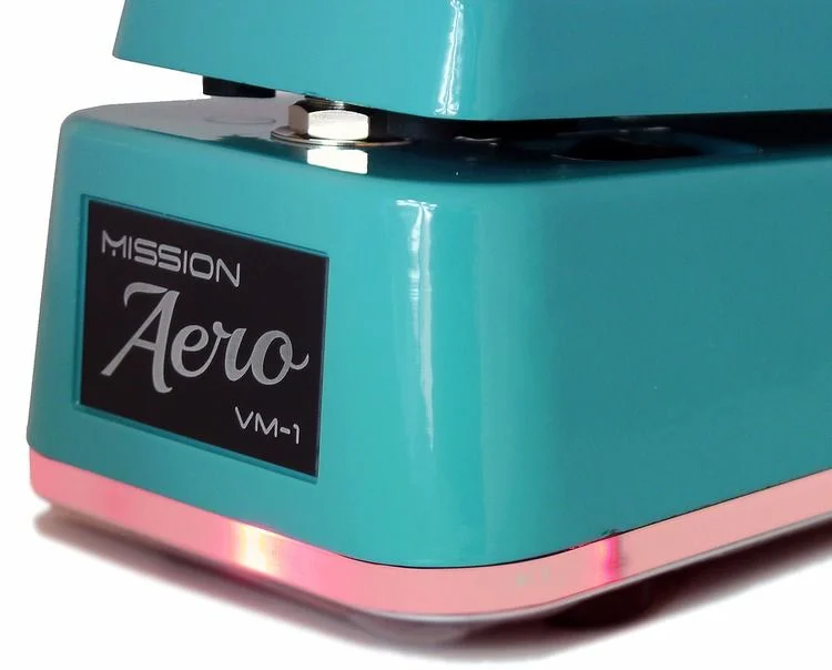  Mission Engineering VM-1 Aero Volume Pedal with LED Base - Sea Green