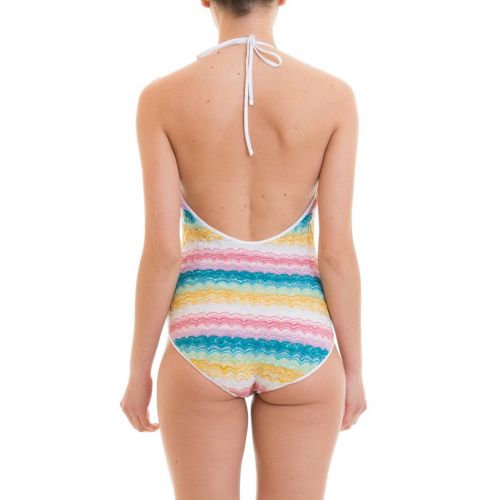  Missoni Multicolour shiny zigzag swimsuit