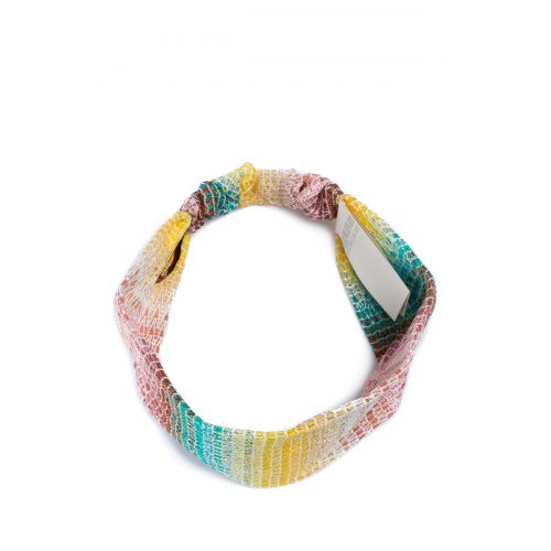  Missoni Multicolour viscose yarn headband