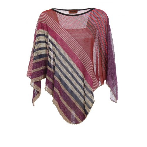  Missoni Asymmetrical lightweight poncho