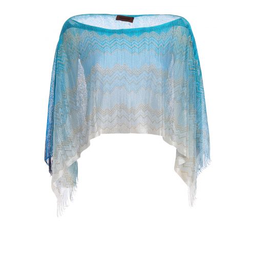  Missoni Glitter wave viscose poncho