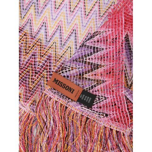  Missoni See-through chevron shawl