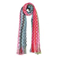 Missoni Chevron pattern viscose scarf