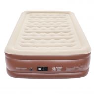 Missyee missyee Queen Air Mattress ERGOCOIL Technology Chamber, 22 inches Raised Air Bed with Built-in Electric Pump 120V  365 Night Home Trial - Upgrade