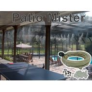 Mistcooling Patio Misting System - For Backyard, Patio, Gazebos, Pool and Play ares - With Brass/Stainless Steel Nozzles - Do it Yourself Misting System - Easy to Expand