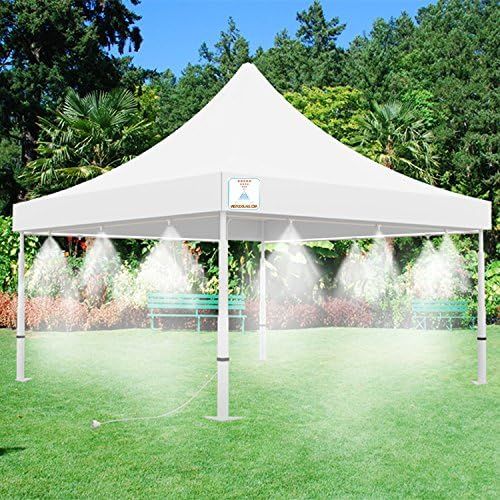  mistcooling Tent Misting System Misting Tent- Tent with Mister - for Sports Events, Company Outdoor Events, for Backyard Parties, for All Outdoor Events