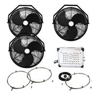 Mistcooling MC23060 Misting Fan System, Black