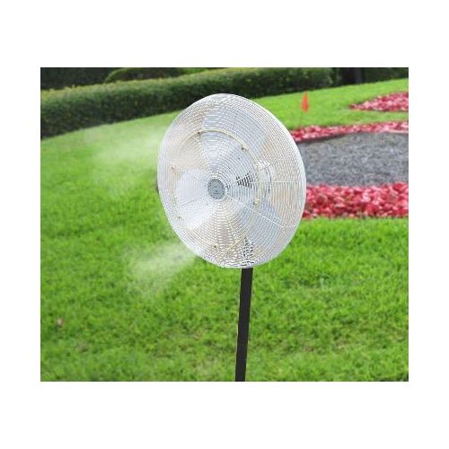  Mistcooling Outdoor Low Pressure Fan Mist Kit, 25-Inch - 8 Brass  Stainless Steel Nozzles