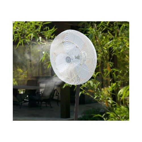  Mistcooling Outdoor Low Pressure Fan Mist Kit, 25-Inch - 8 Brass  Stainless Steel Nozzles