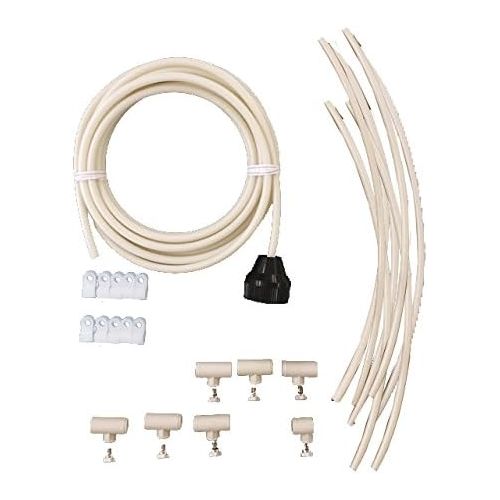  Mistcooling - Patio Misting Kit Assembly - Make Your own Misting System (36Ft-8 Nozzles)