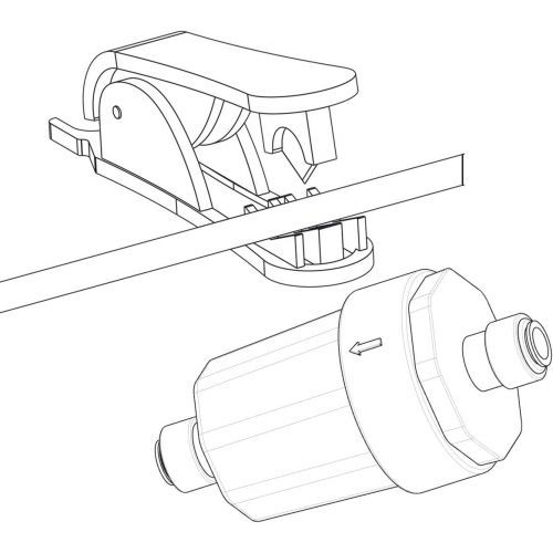  Mistcooling MISTCOOLING - Patio Misting Kit Assembly - Make your own Misting System - Easy to build and Install - 5 Minute Installation (48Ft -12 Nozzles)