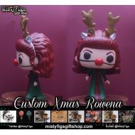 MistyFigs Supernatural Xmas Rowena - Custom Funko pop toy- Made to Order