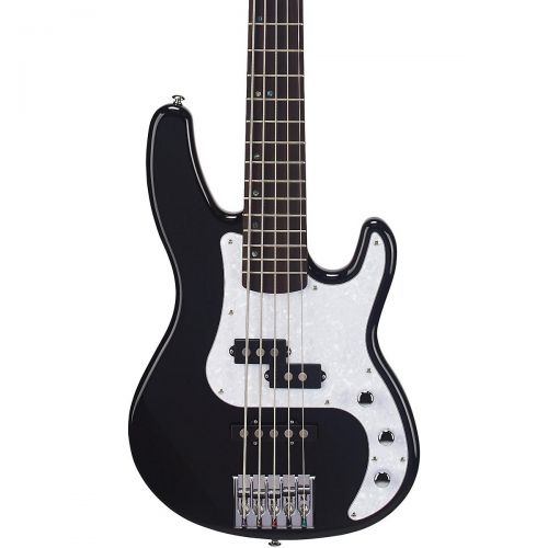  Mitchell TB505 5-String Traditional Bass Guitar Black