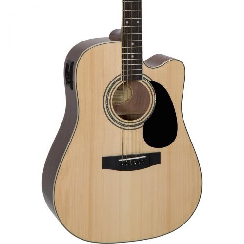  Mitchell},description:The Mitchell D120SCE Dreadnought Cutaway Acoustic-Electric Guitar gives you luscious big tone, and with its full-sized cutaway dreadnought body youll have muc