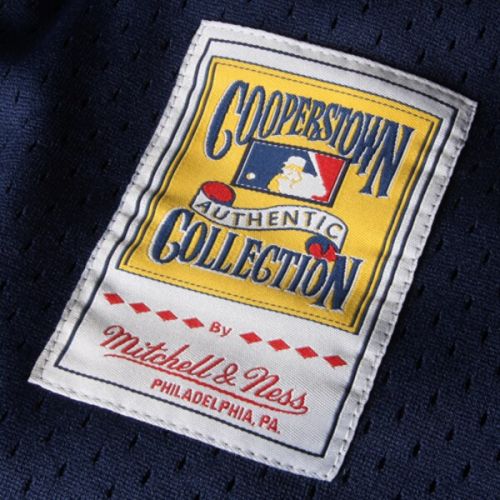  Mitchell & Ness Men's Houston Astros Jeff Bagwell Mitchell & Ness Navy Cooperstown Mesh Batting Practice Jersey