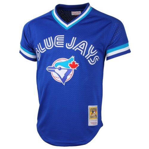  Mitchell & Ness Mitchell & Ness Roberto Alomar Toronto Blue Jays Cooperstown Collection Mesh Batting Practice Jersey - Royal Blue