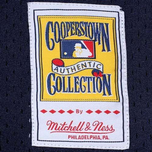  Mitchell & Ness Men's St. Louis Cardinals Ozzie Smith Mitchell & Ness Navy 1994 Authentic Cooperstown Collection Mesh Batting Practice Jersey
