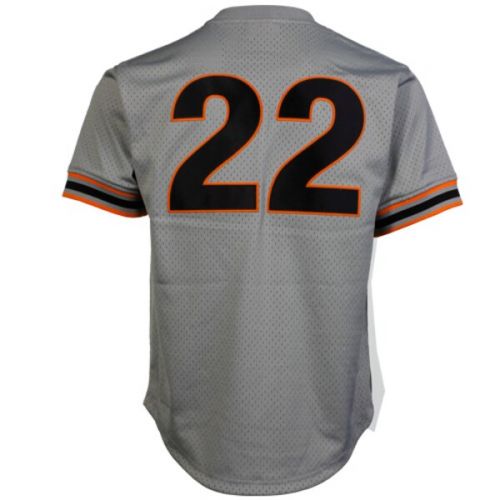 Mitchell & Ness Mitchell & Ness Will Clark San Francisco Giants 1989 Authentic Cooperstown Collection Batting Practice Jersey - Gray