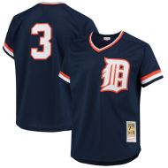 Mitchell & Ness Men's Detroit Tigers Alan Trammell Mitchell & Ness Navy 1984 Authentic Copperstown Collection Mesh Batting Practice Jersey