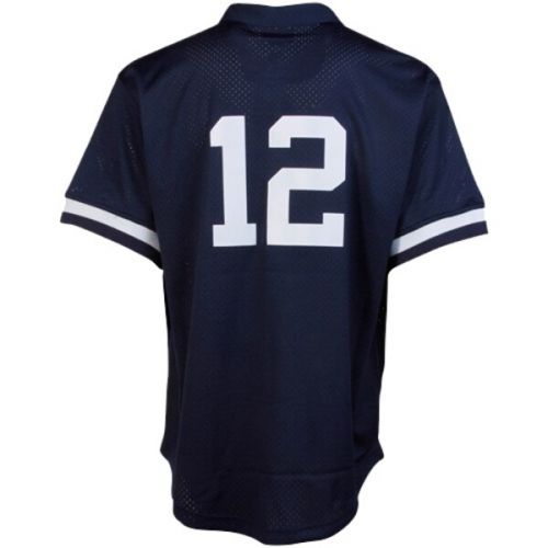  Mitchell & Ness Men's New York Yankees Wade Boggs Mitchell & Ness Navy Cooperstown Mesh Batting Practice Jersey