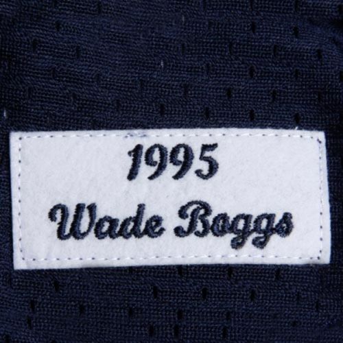  Mitchell & Ness Men's New York Yankees Wade Boggs Mitchell & Ness Navy Cooperstown Mesh Batting Practice Jersey