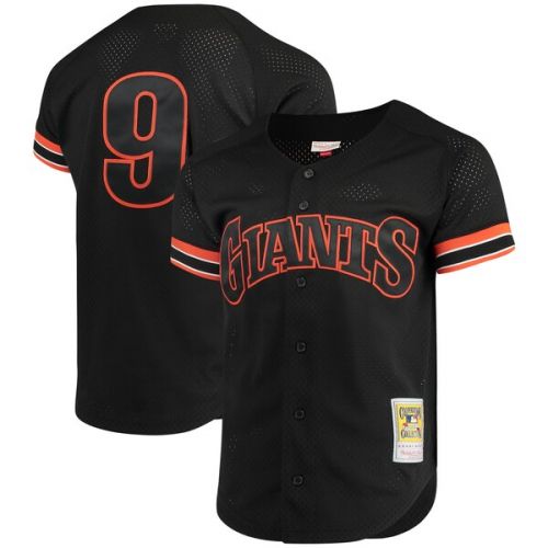  Mitchell & Ness Men's San Francisco Giants Matt Williams Mitchell & Ness Black Fashion Cooperstown Collection Mesh Batting Practice Jersey