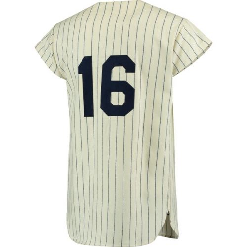  Mitchell & Ness Men's New York Yankees Whitey Ford Mitchell & Ness Cream Authentic Jersey