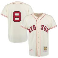 Mitchell & Ness Men's Boston Red Sox Carl Yastrzemski Mitchell & Ness Cream Authentic Jersey